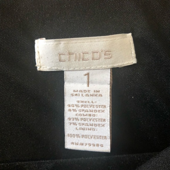 CHICO’s Size 1 Ombré print sleeveless sheath dress - Picture 3 of 4